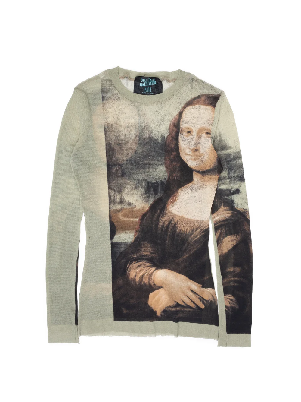 Jean Paul Gaultier SS1995 Mona Lisa Tattoo Top — Middleman Store