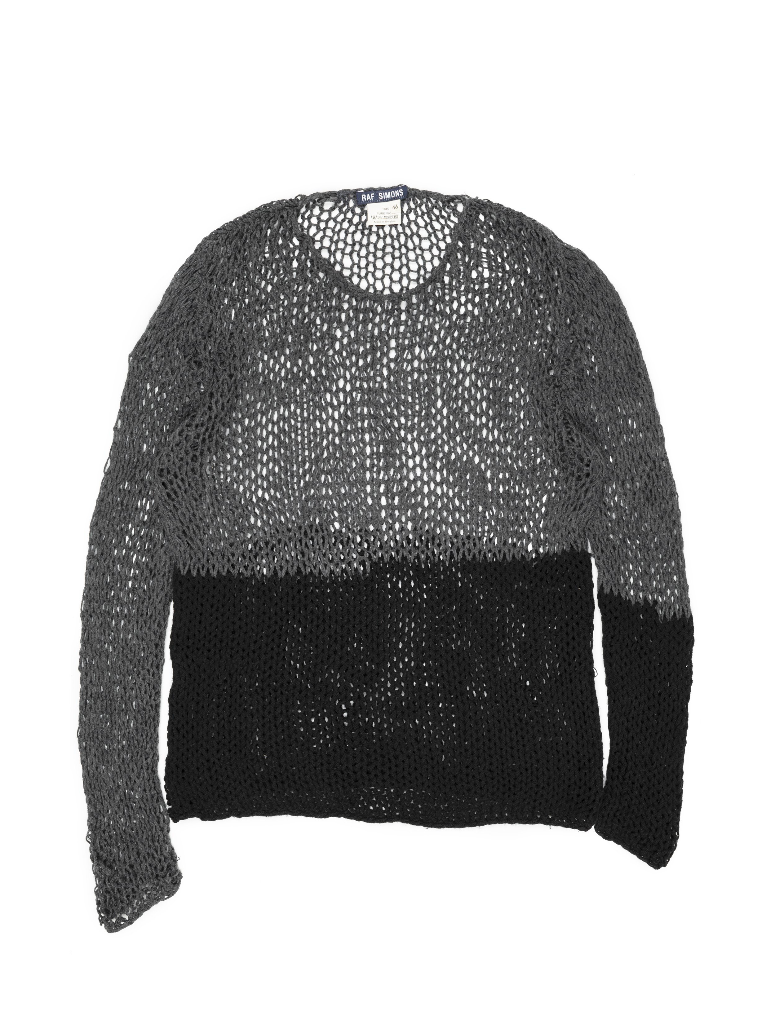 Raf Simons AW1997 Open-Knit Sweater — Middleman Store