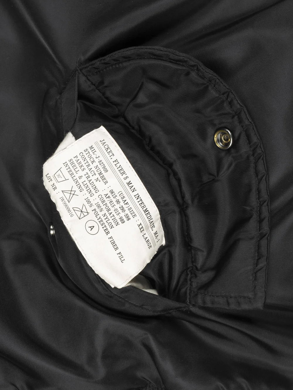 RAF SIMONS 2001AWテロ期カモフラージュMA-1 誓う ダウンジャケット 