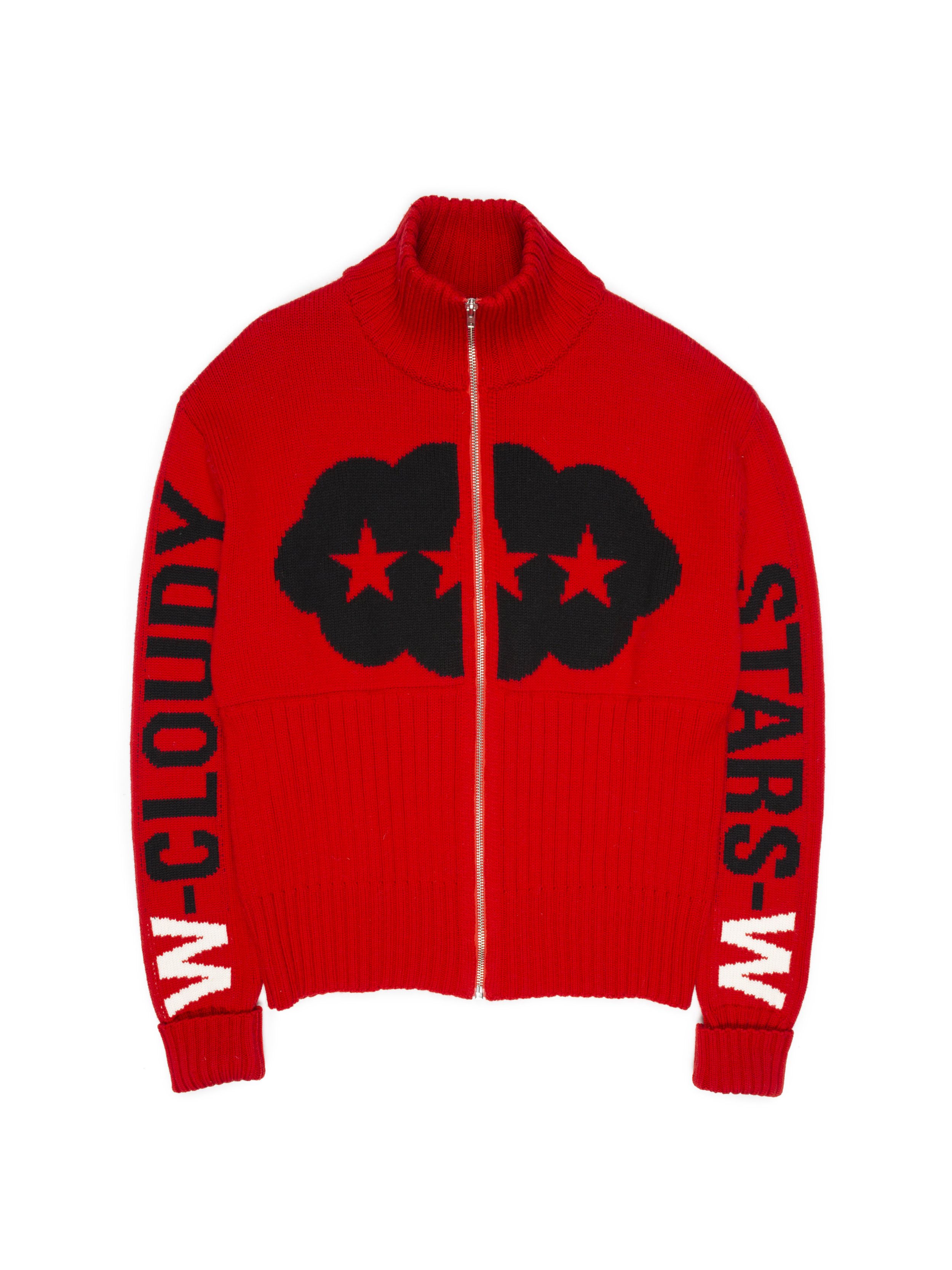 Walter Van Beirendonck AW2004 Cloudy Stars Cardigan