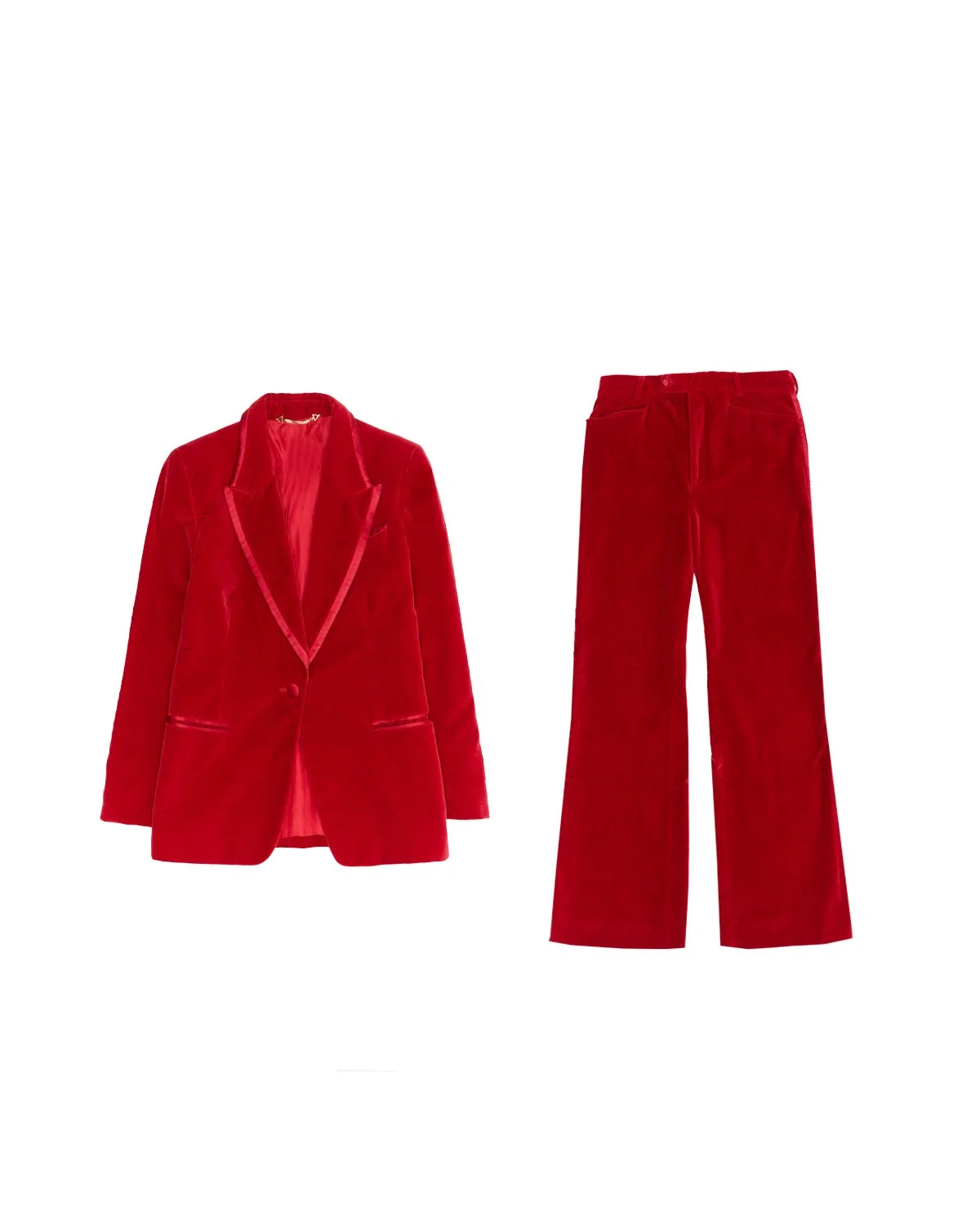 Gucci by Tom Ford AW1996 Red Velvet Suit — Middleman Store