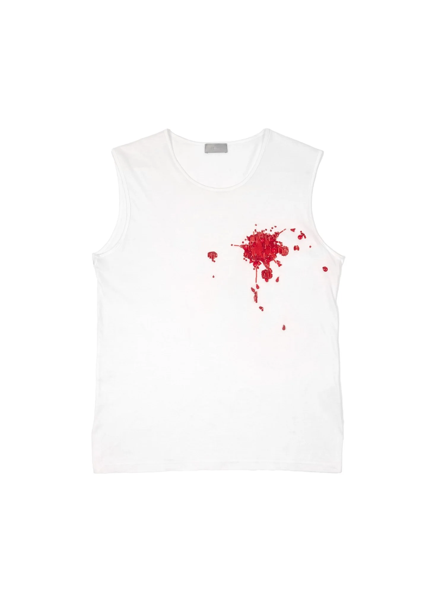 Dior Homme SS02 タンクトップ Dior Homme SS2002 Bloodwound Tank Top — Middleman Store