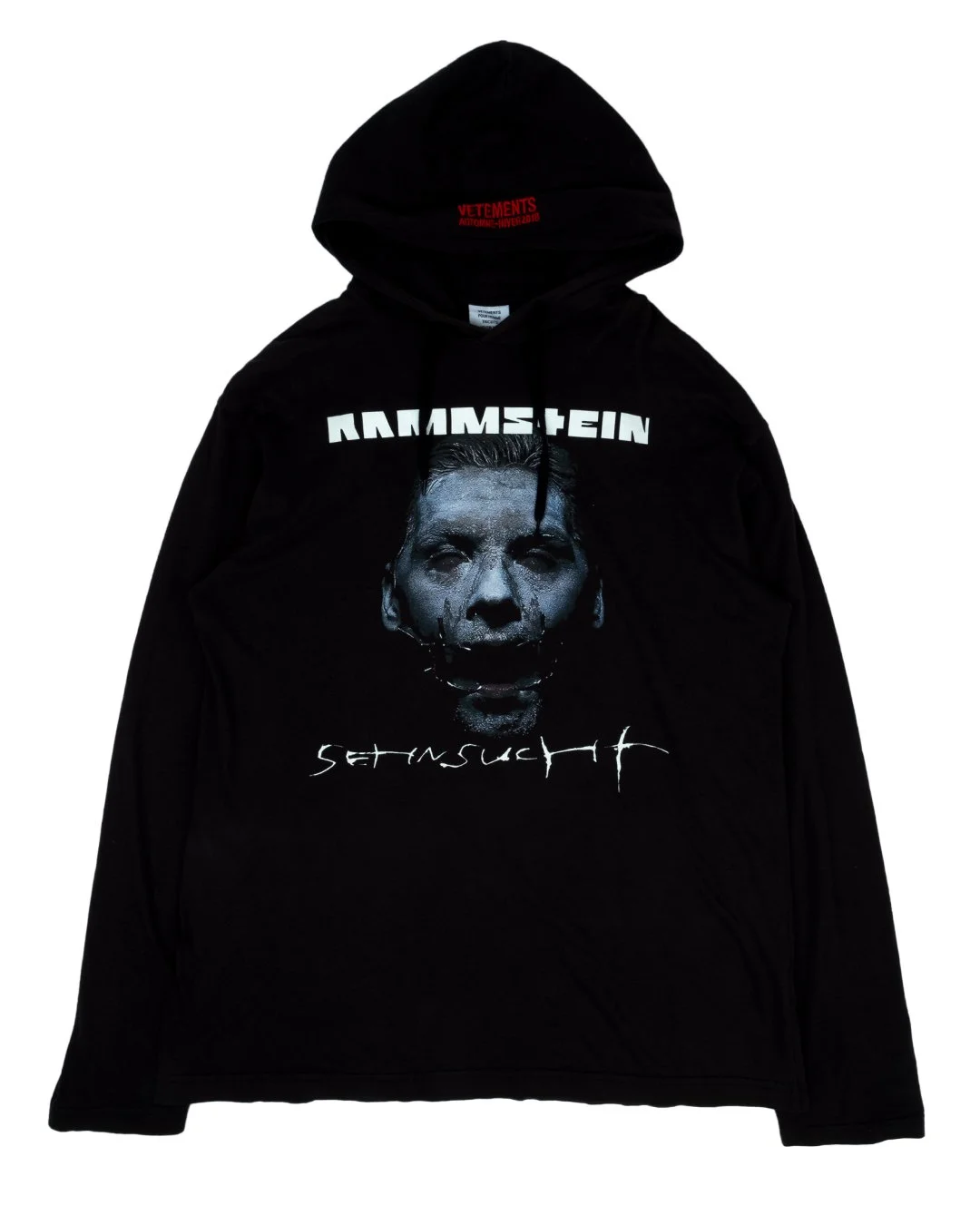 ヴェトモン VETEMENTS ラムシュタインプリントオーバーサイズプル 