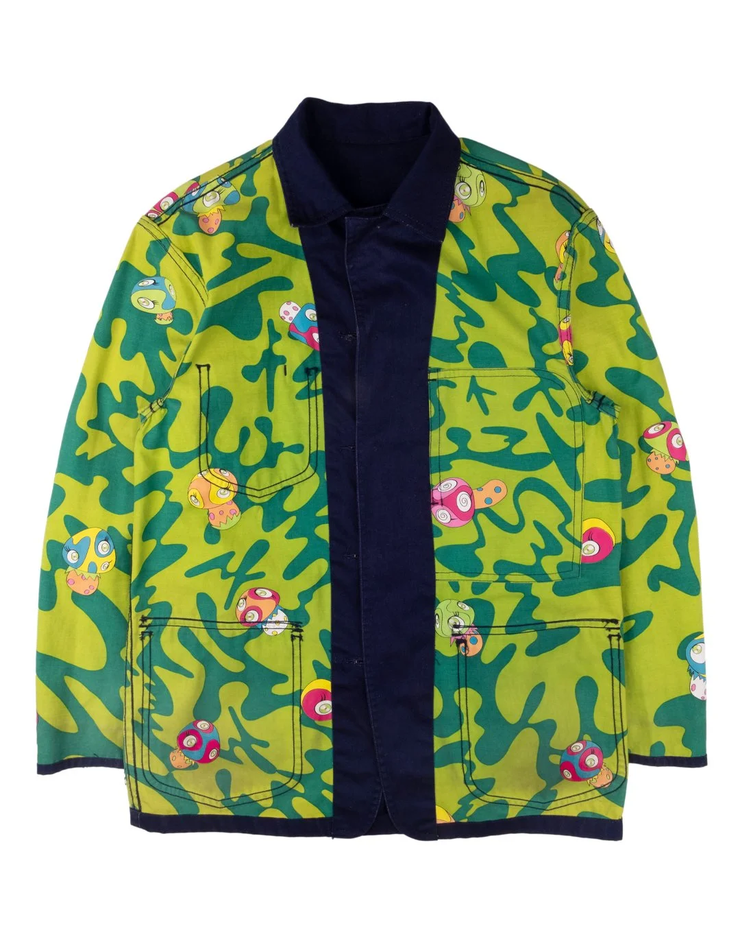 ISSEY MIYAKE Near Mint Reversible Jacket 1980s Issey Miyake I.S. 