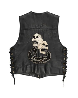 Kadoya Patched Biker Vest — Middleman Store