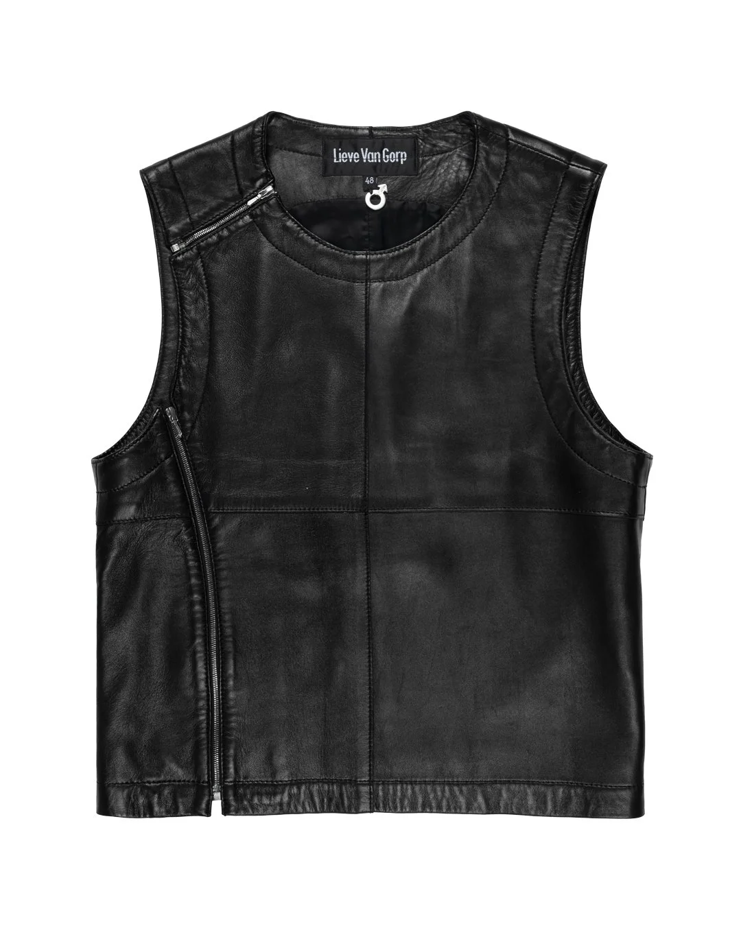 Lieve Van Gorp AW1998 Side-Zip Vest — Middleman Store