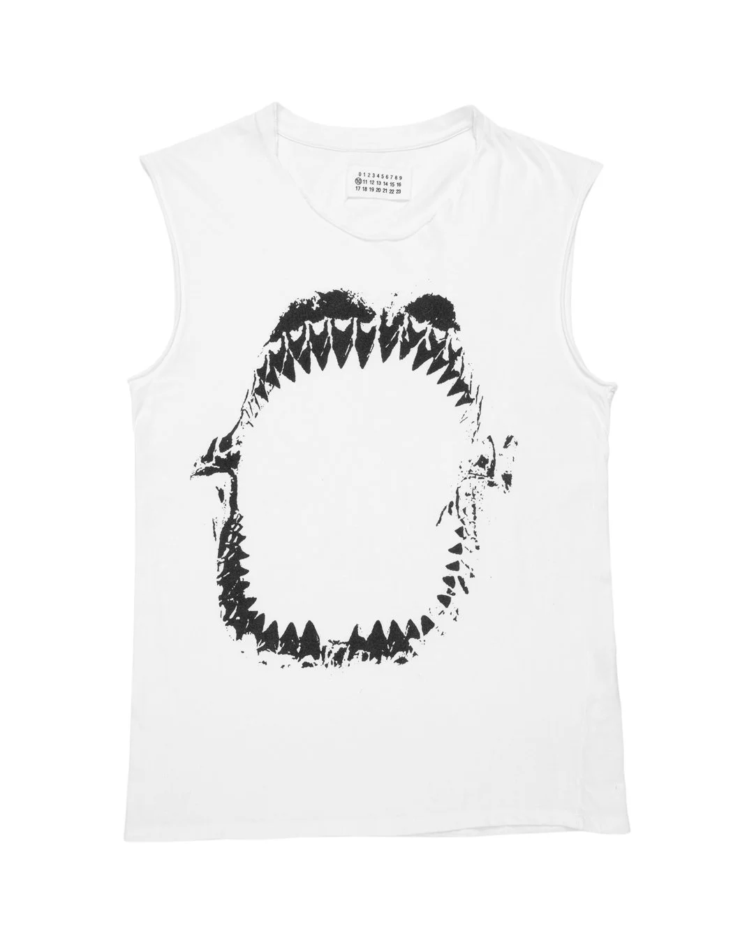 マルタンマルジェラ 2008ss キャミソール タンクトップ Martin Margiela SS2008 Shark Tooth Tank Top — Middleman Store