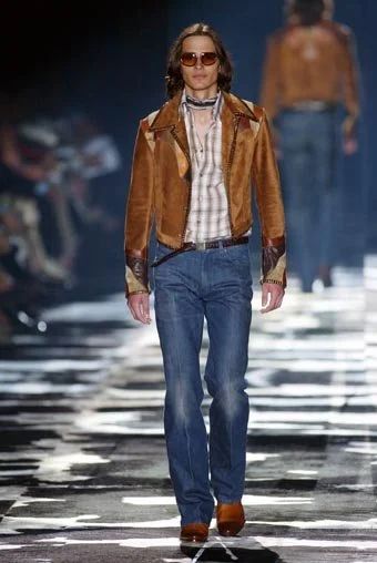 Gucci by Tom Ford SS2004 Patchwork Leather Jacket — Middleman Store