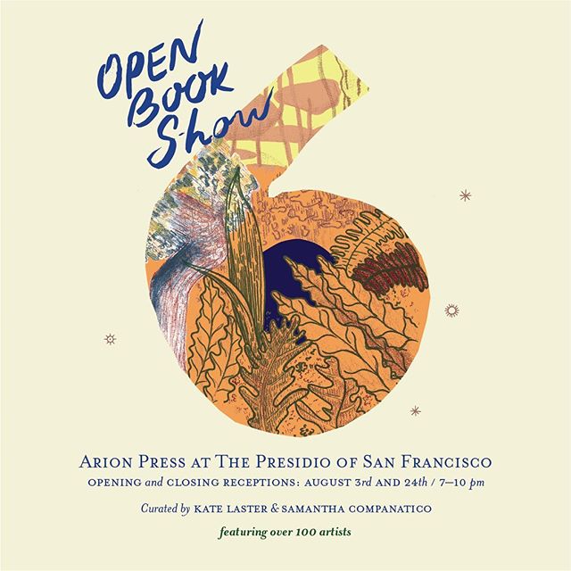 My work is a part of Open Book Show 6 curated by incredible @howlingmoondog and Samantha Companatico. Please join us this Saturday, Aug 3rd for the opening reception from 7-10 pm @arionpress . #bookart #openbookshow #sfaialumni #artvisual #sculptural