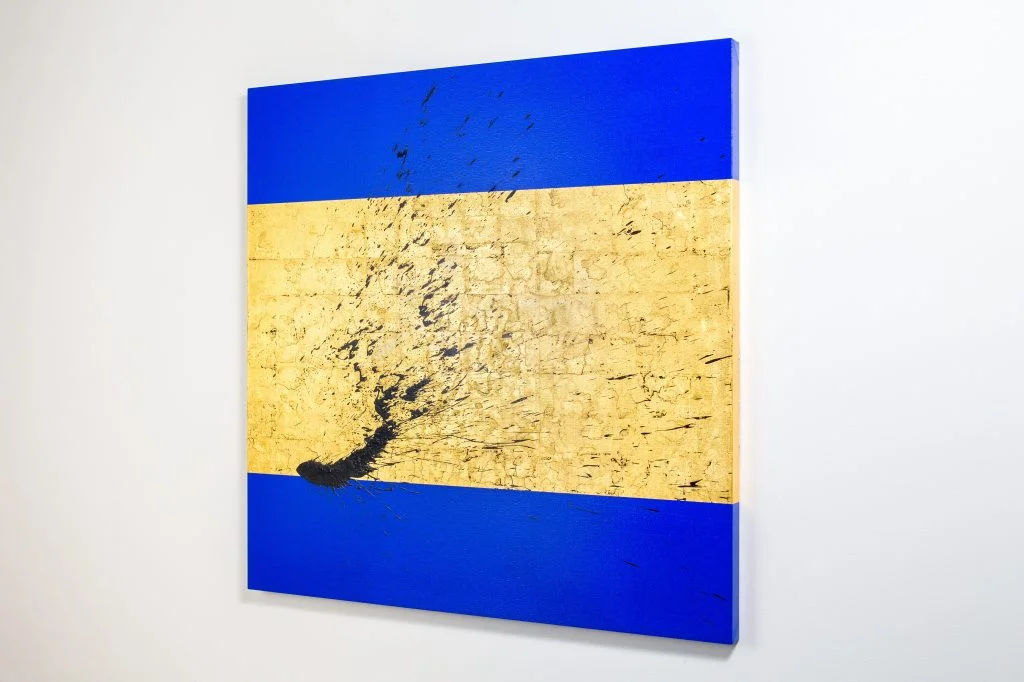 CELESTIAL - GOLD LEAF AND ACRYLIC - 150CM X 150CM.jpg