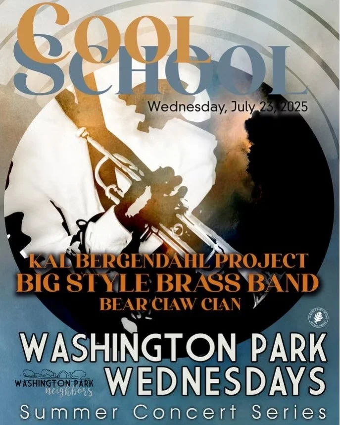Tomorrow at 5:45 join us for another @washingtonparkweds!! We will be beating the heat with some &quot;Cool School&quot; 
Our Vice President, Promise Bruce, @promiseipromise  will be a special guest on stage!

This partnership is possible because of 