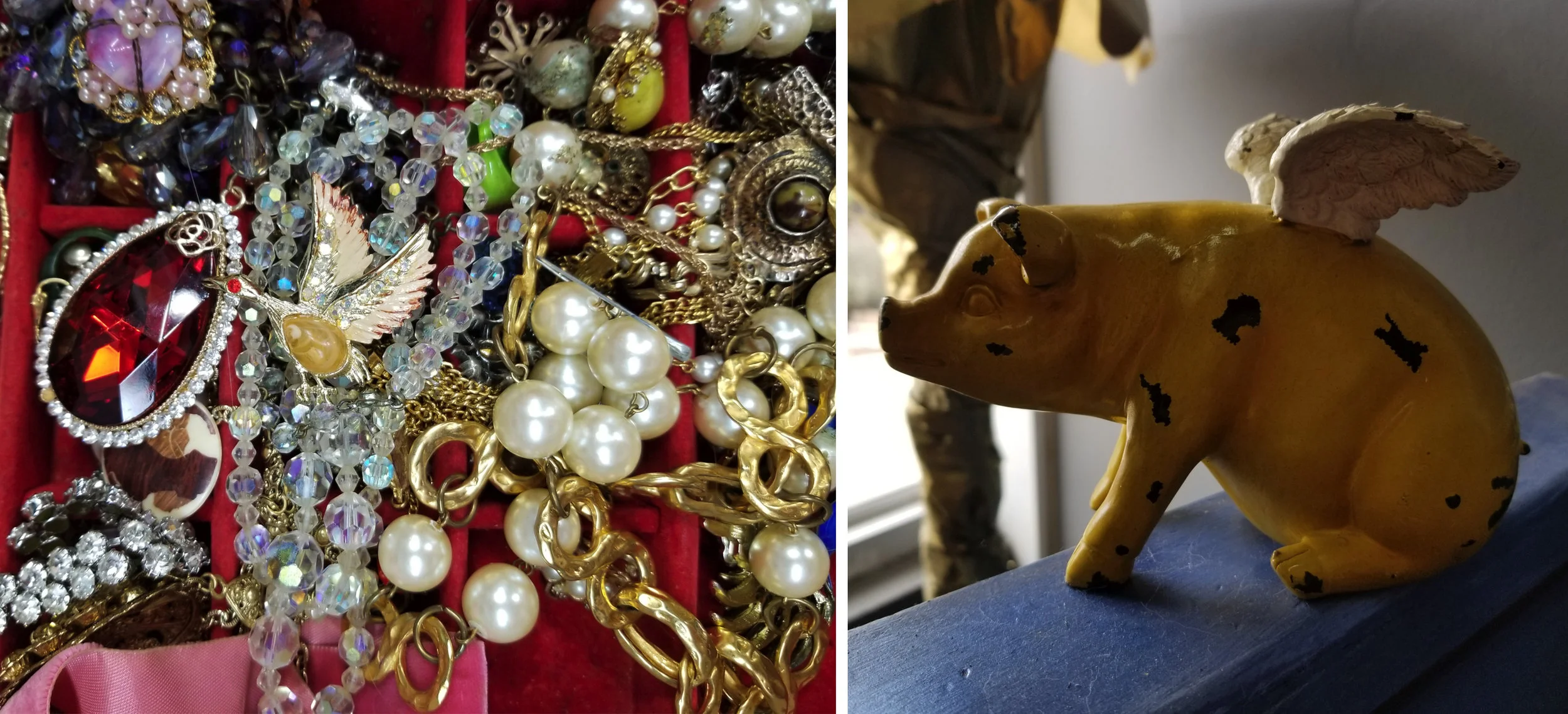  Grandma's Jewellery & The Flying Pig 