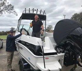 Jason and his Haines Hunter