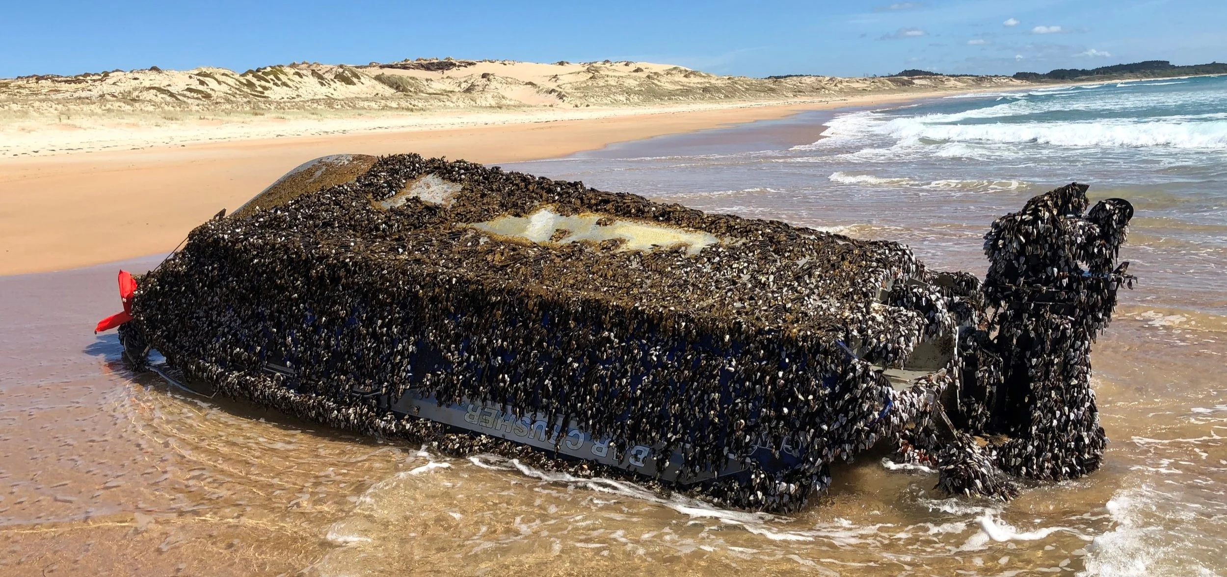 Mystery solved: How a Sydney man's boat ended up on a Northland beach