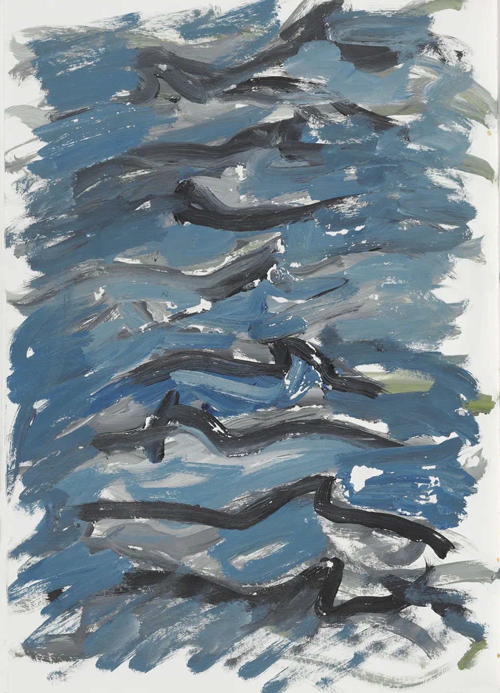 The silent sea watercolour on paper £200 approx 30 by 40 cm