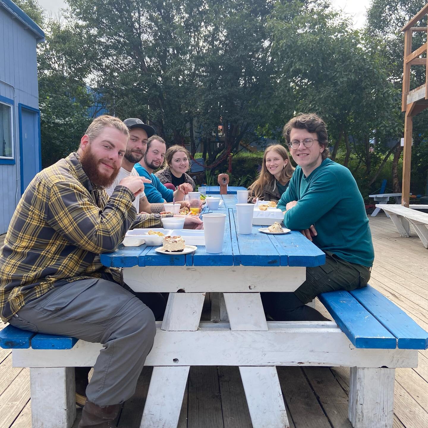 Guessing your table looked a little different than this yesterday! We are feeling thankful for each and every one of our amazing crew members who chose to spend the summer with us this year. 
&bull;
&bull;
&bull;
#LCF #LeaderCreekFisheries #BristolBa