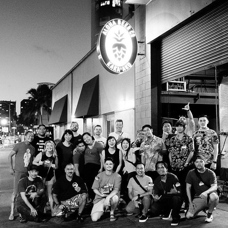 Our first meetup 08/2019 @beersandcameras @alohabeercokakaako