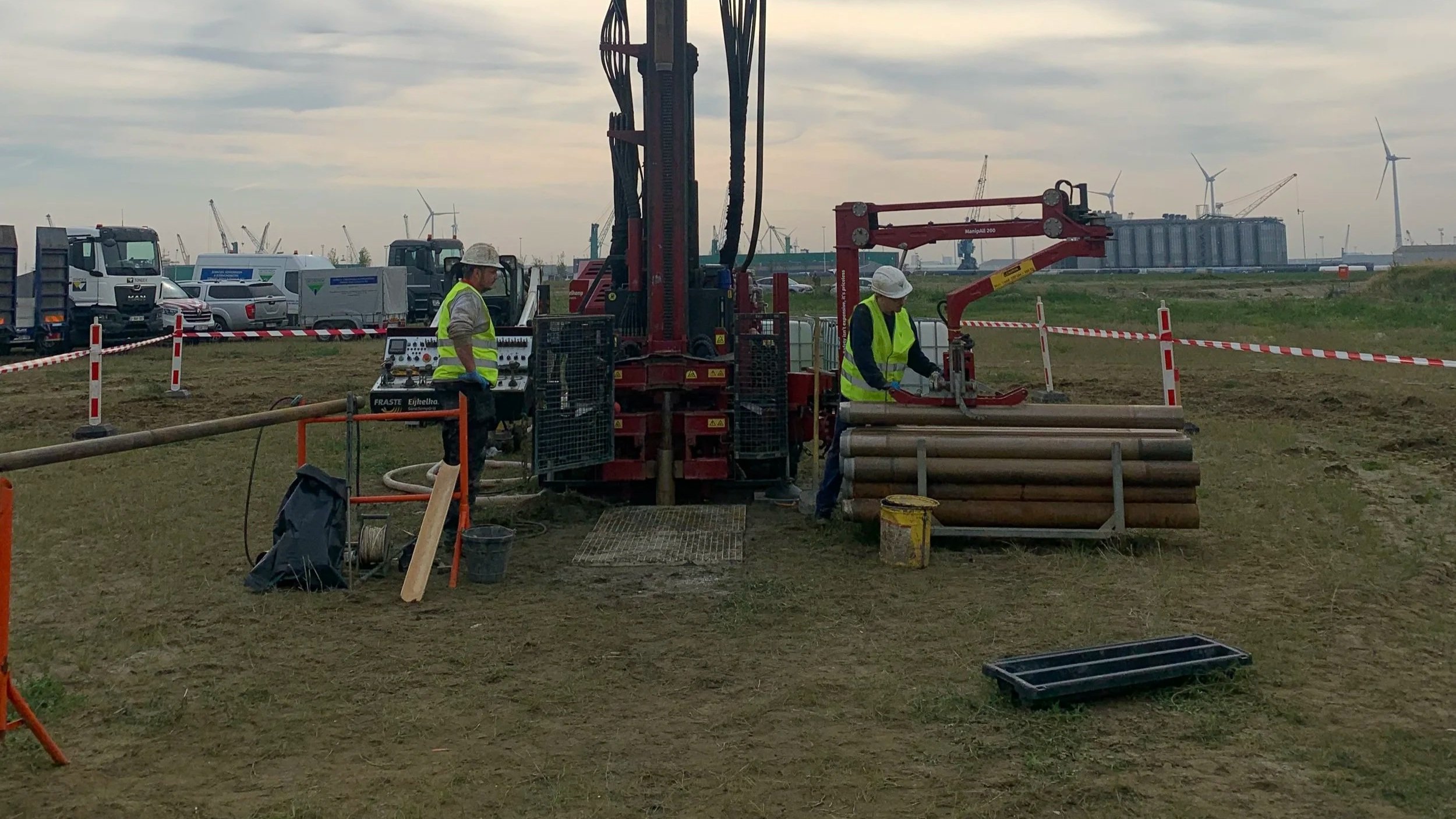 Bodemonderzoeken in Houthalen-Helchteren van 13 tot 17 april