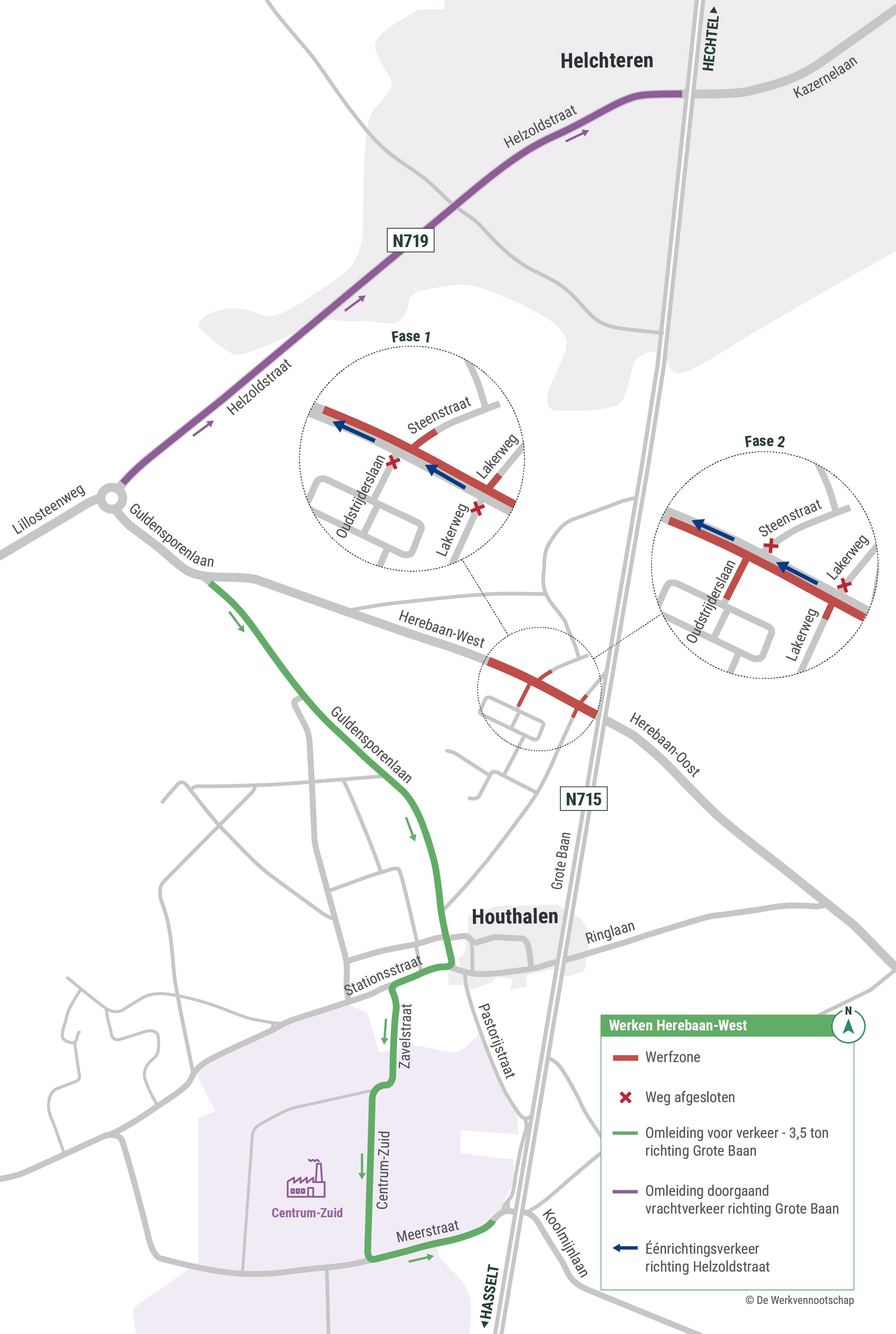 Nutsmaatschappijen aan de slag op de Herebaan-West en - Oost