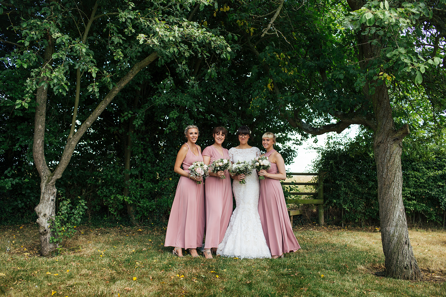 Bridesmaids at Manor Hill House