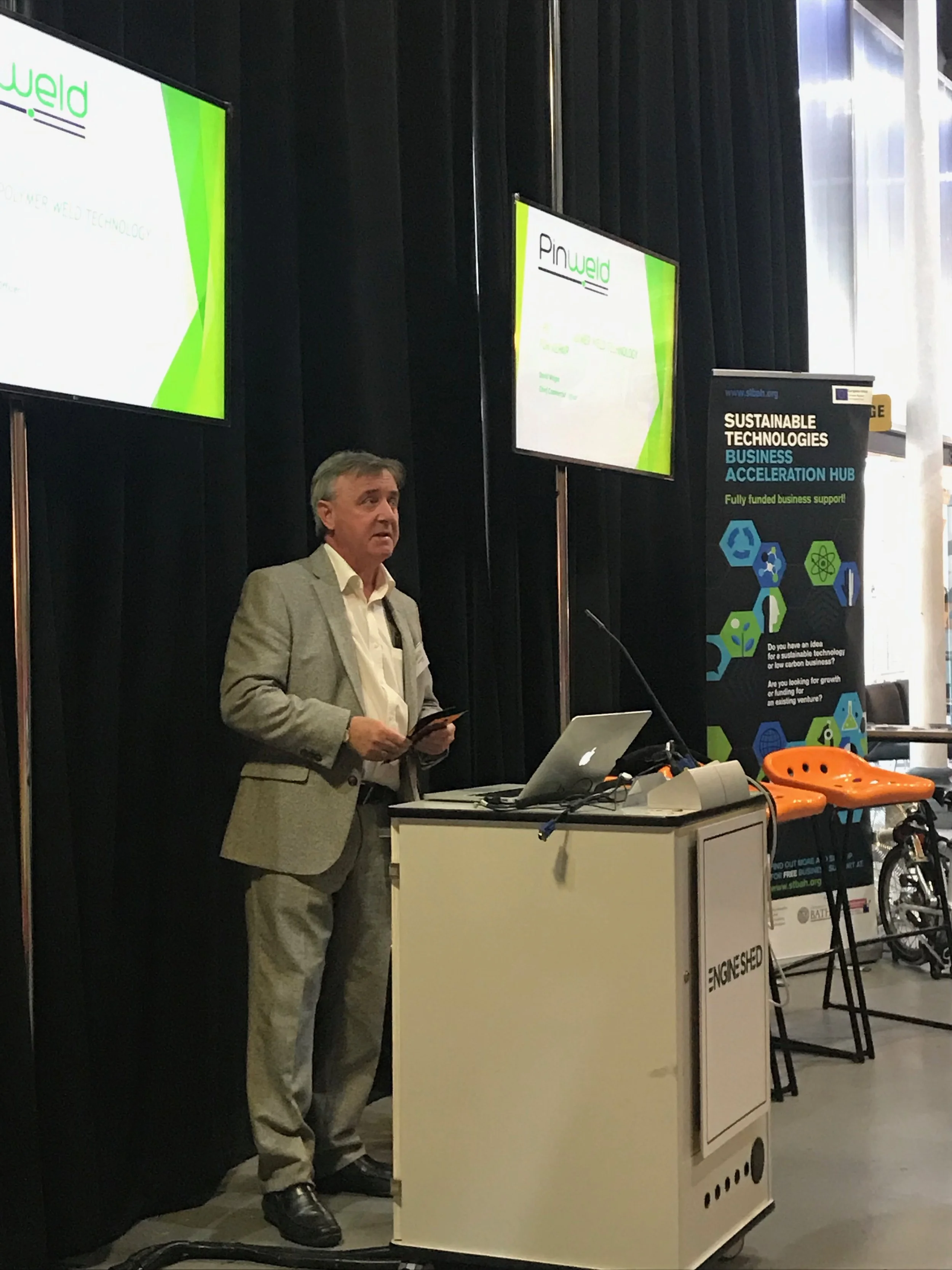 David Wright from Pinweld discusses the development of their ‘repair’ start up