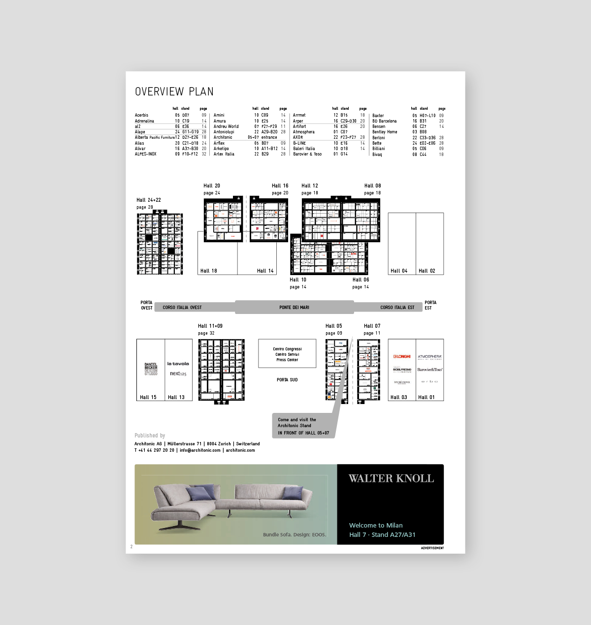 Overview plan