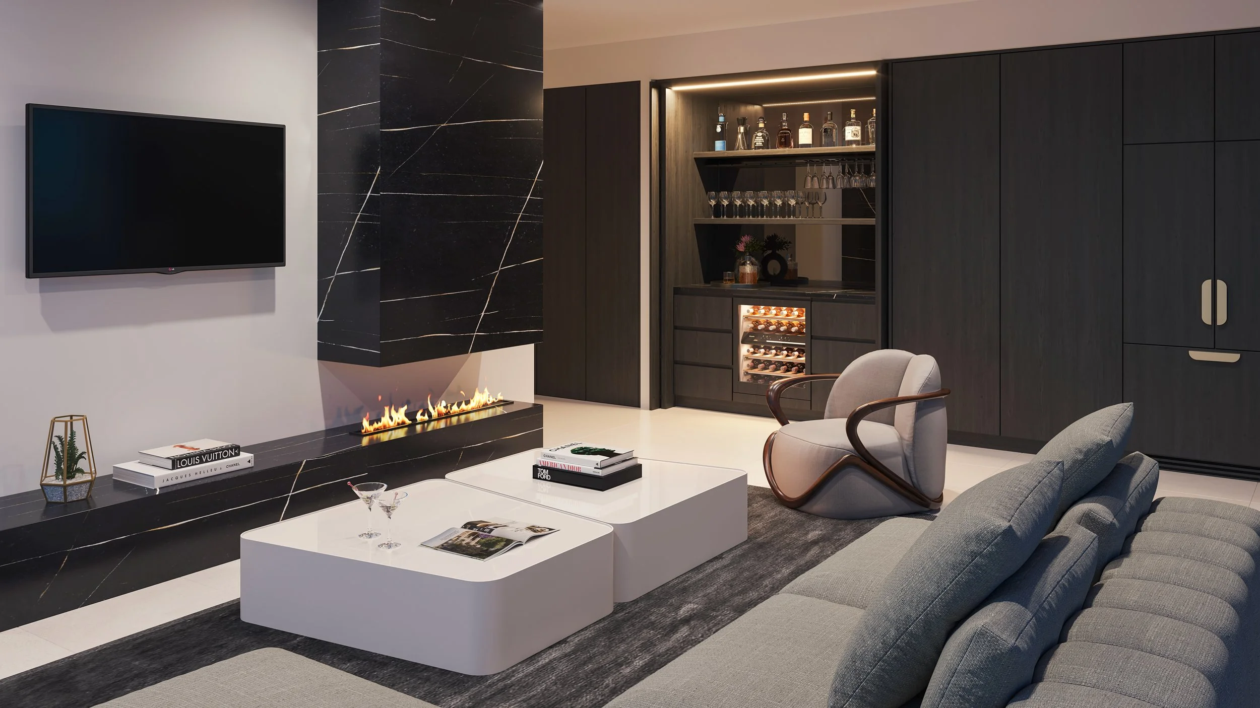 Penthouse Fireplace & Mini Bar.jpg