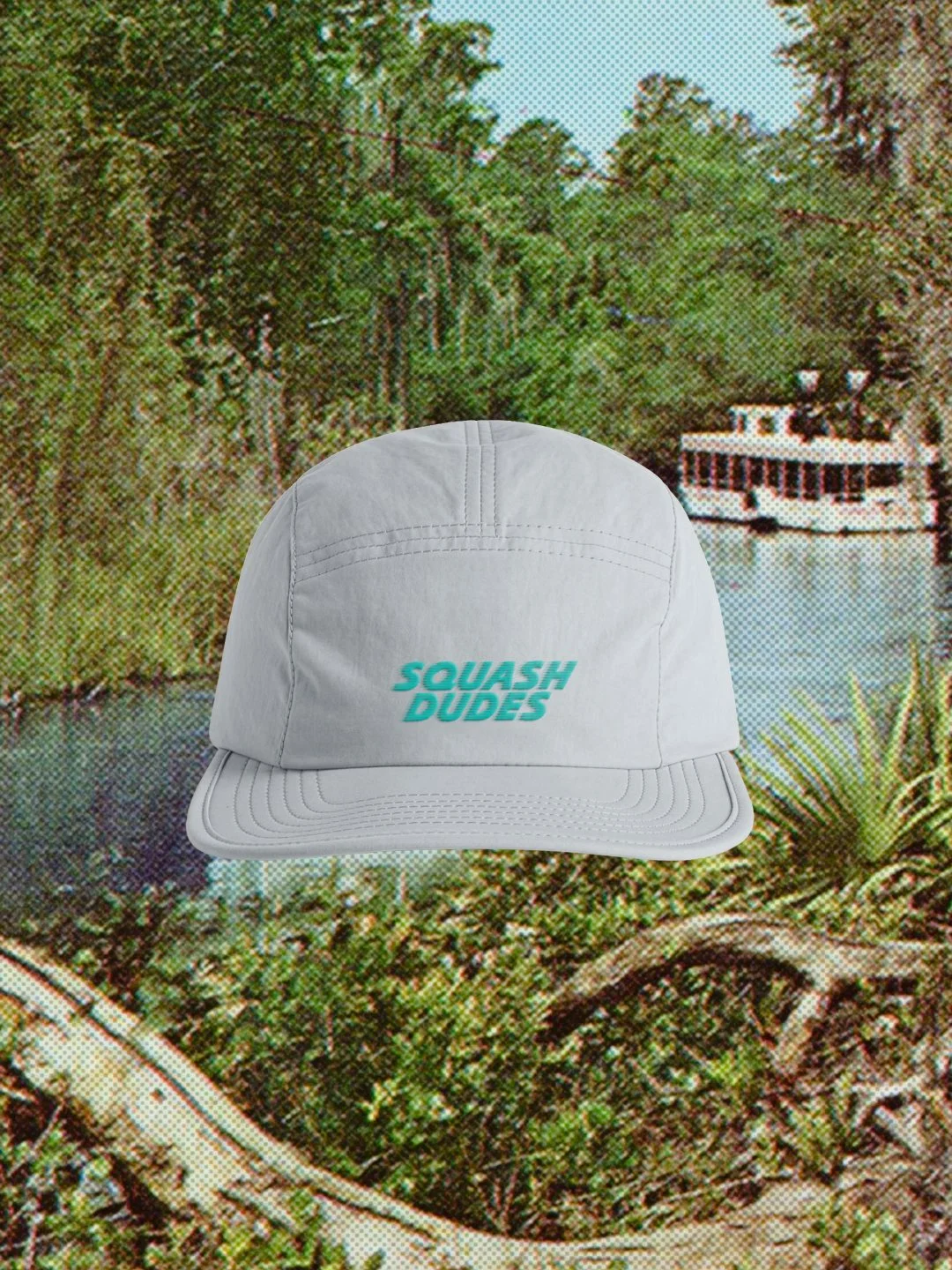 Core Logo Nylon Cap in Grey