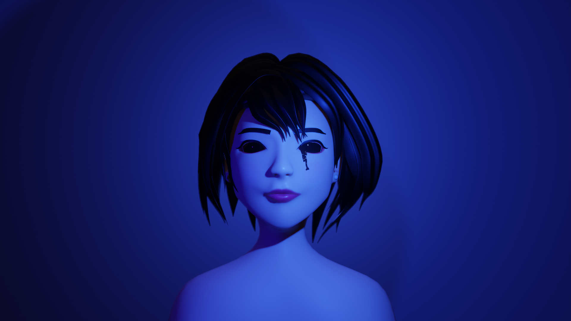  A quick collab I worked on with my friend experimenting from with mixing 3D and 2D animation.   3D section sculpted, textured and animated in Blender.  I would normally animate in C4D and render in Octane but C4D lacks fluid simulation and Blender E