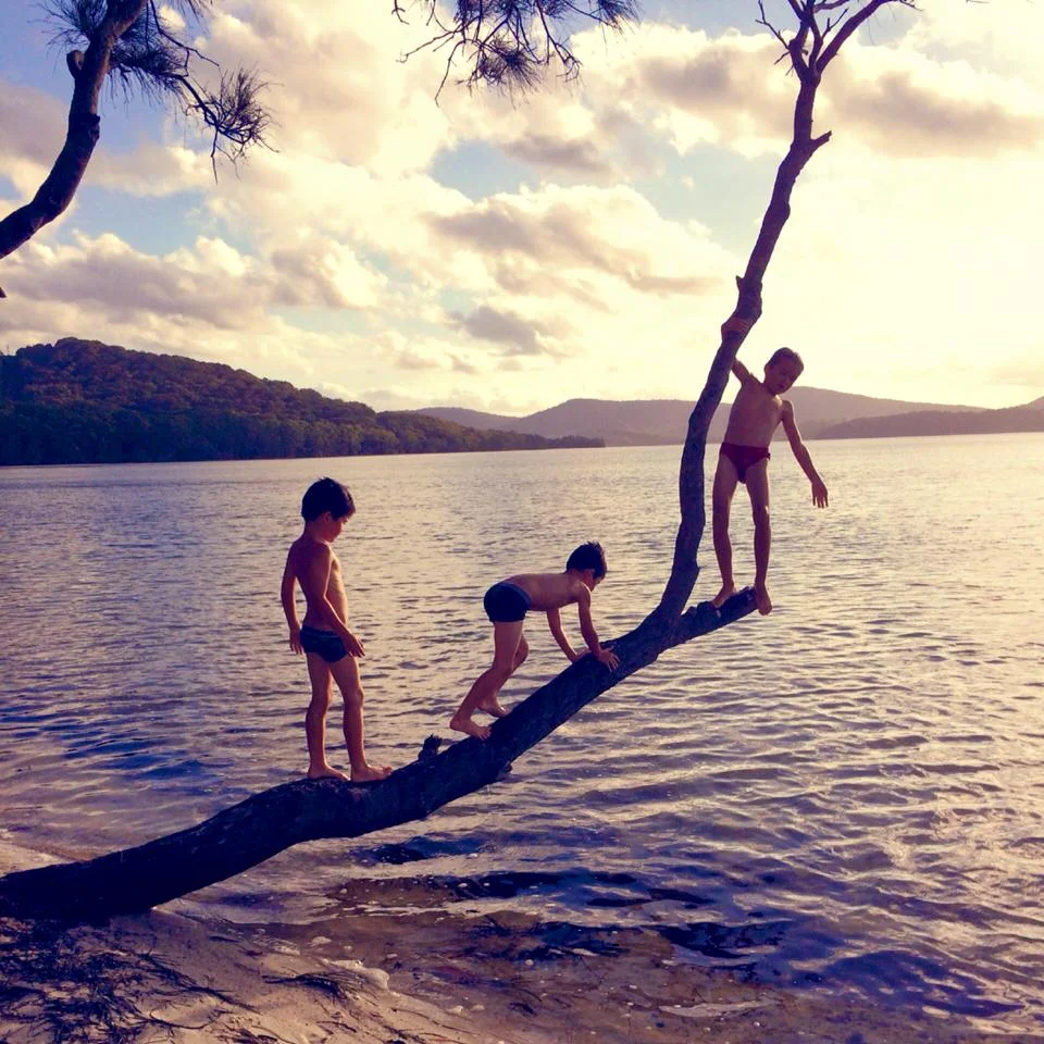 hanging out