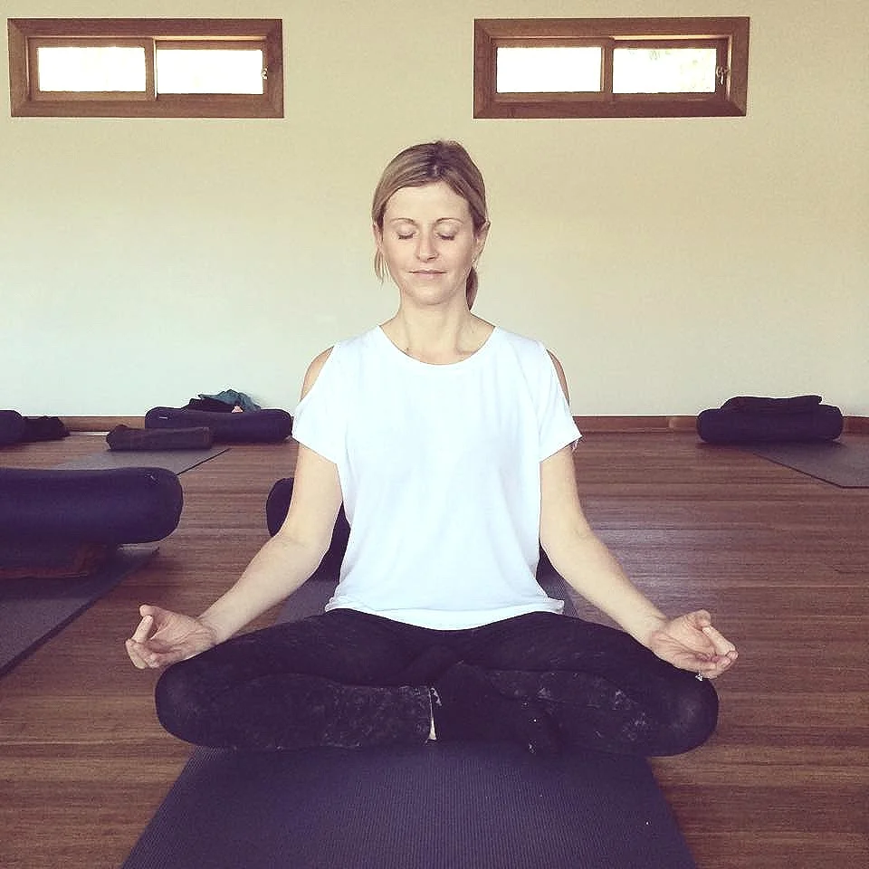 Meditation after a beautiful yoga practice at the Billabong Retreat.