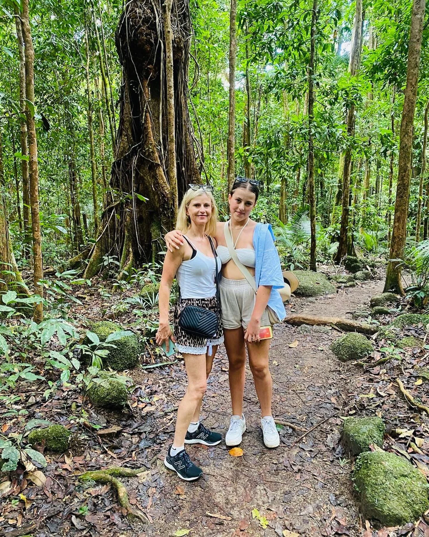 Hiking in nature + swimming in water holes + seeing incredible wildlife = mojo 🌴🦜🏃🏼&zwj;♀️. 
.
.
.
#mosmangorge #daintreerainforest #capetribulation #rainforest #familytime #holiday #northqueensland