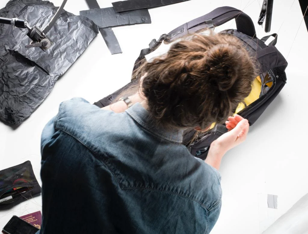 Checking each RiutBag at the factory