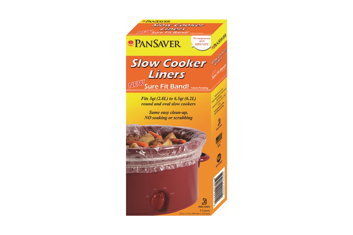 4-Pack Slow Cooker Liners