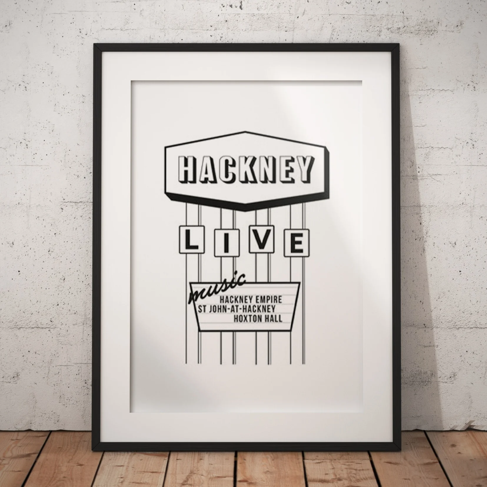 Hackney Motel Sign