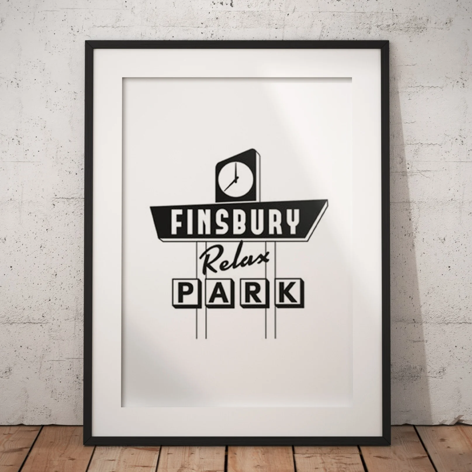 Finsbury Park Motel Sign