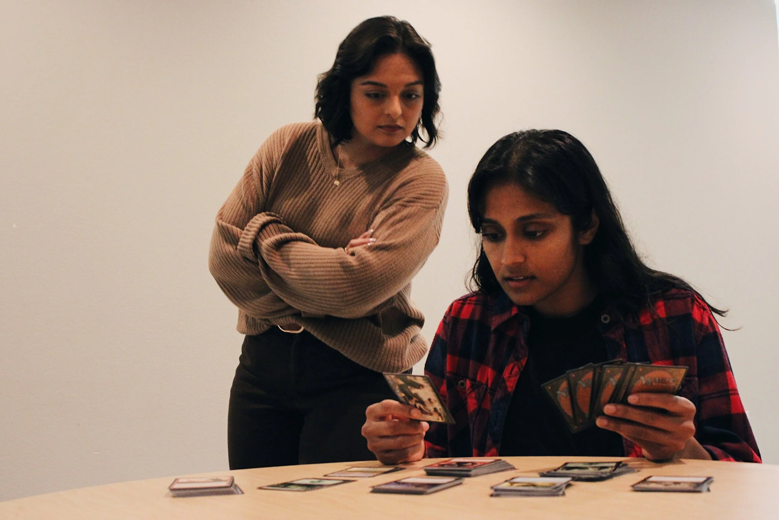 L-R, Jena Rashid and Komal Patel
