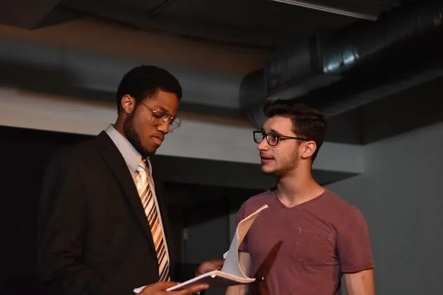Leonard Peterson III and Jason Pavlovich at Cincinnati Fringe