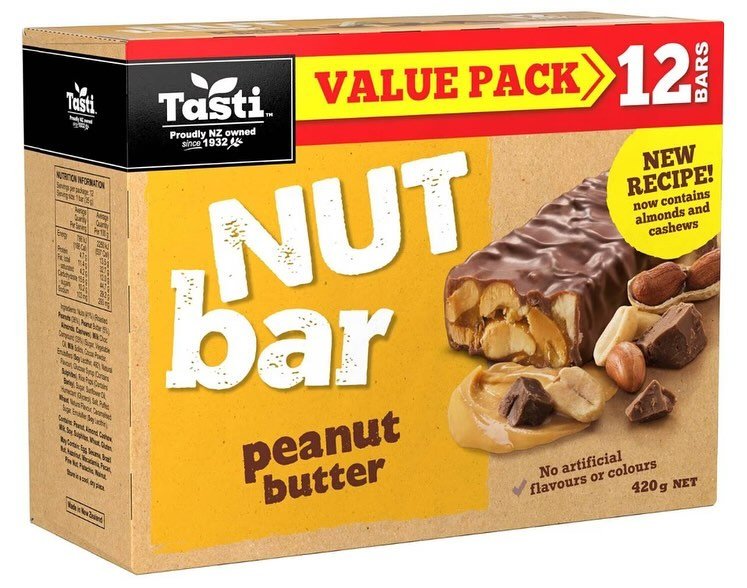 ⭐️ KIDS FOOD REVIEW ⭐️

Thanks to Tanya for requesting me to review these ☺️

✅ 46 % nuts (mainly peanuts)
✅ low- moderate in salt
✅ moderate source of protein 
✅ good source of healthy fats 

❌  30% sugar
❌  low in fibre
❌  lots of ingredients 

The