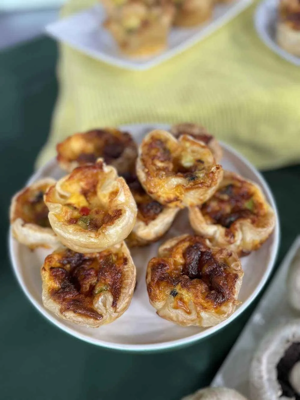 BUILD YOUR OWN MINI QUICHE