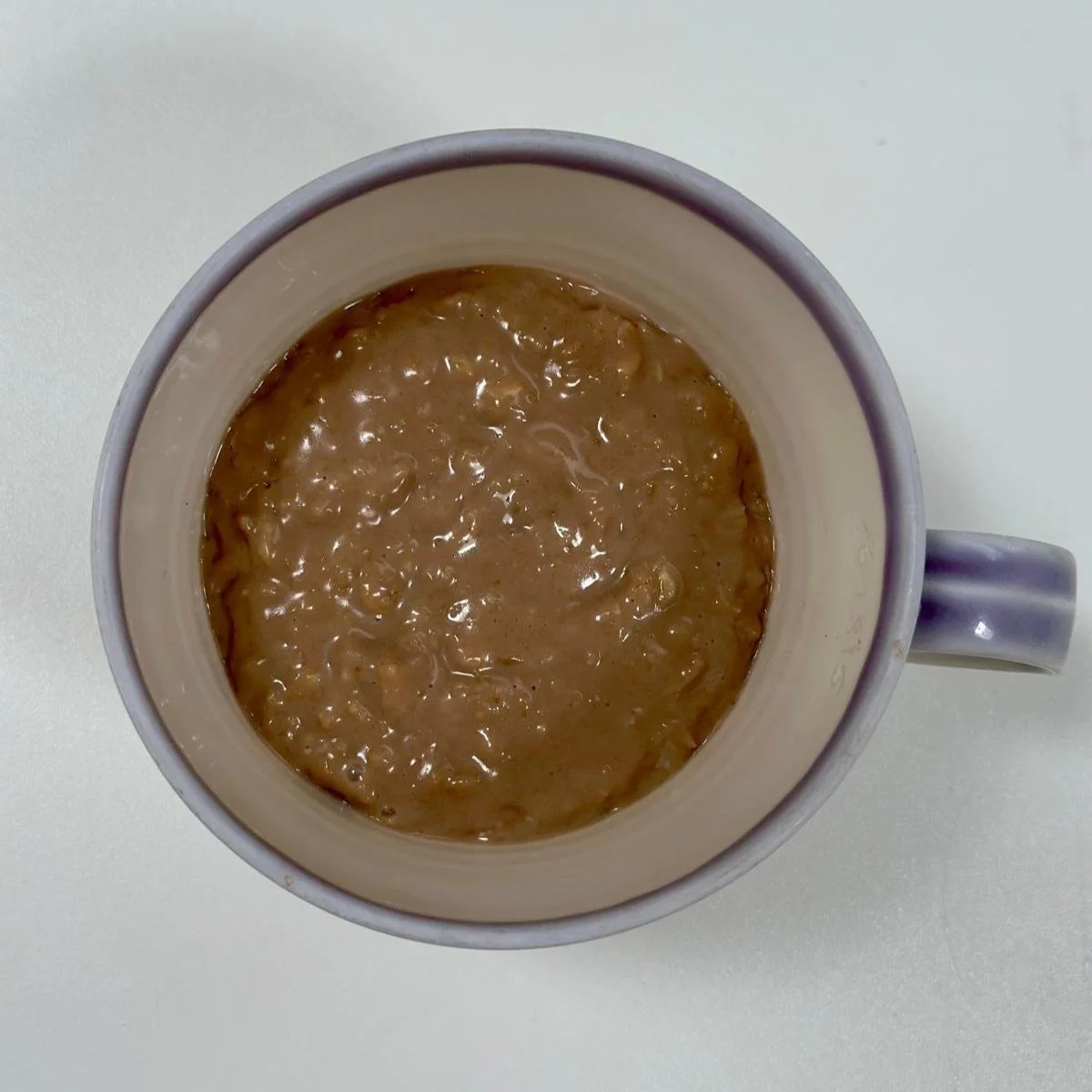 Chocolate Oats in a mug