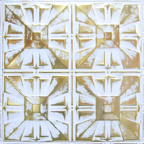 ARTISAN GOLD WASHED WHITE ON PATTERN AT50-08