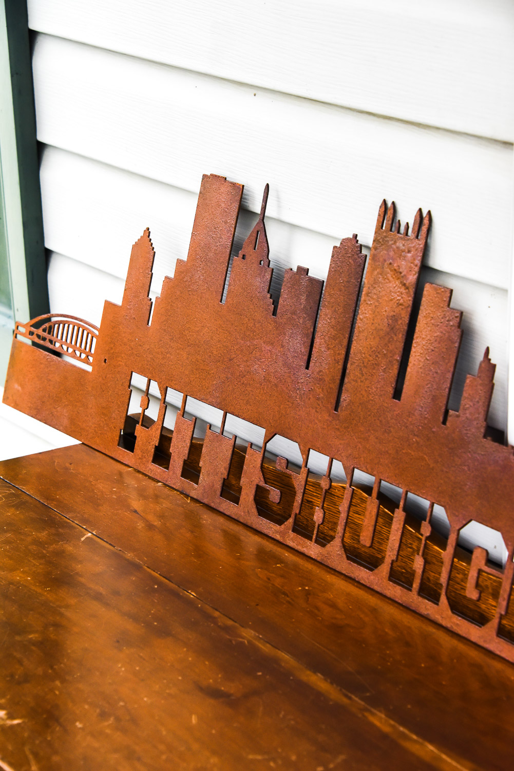Rusted Pittsburgh Skyline Metal Wall Art - Pittsburgh 3.jpg