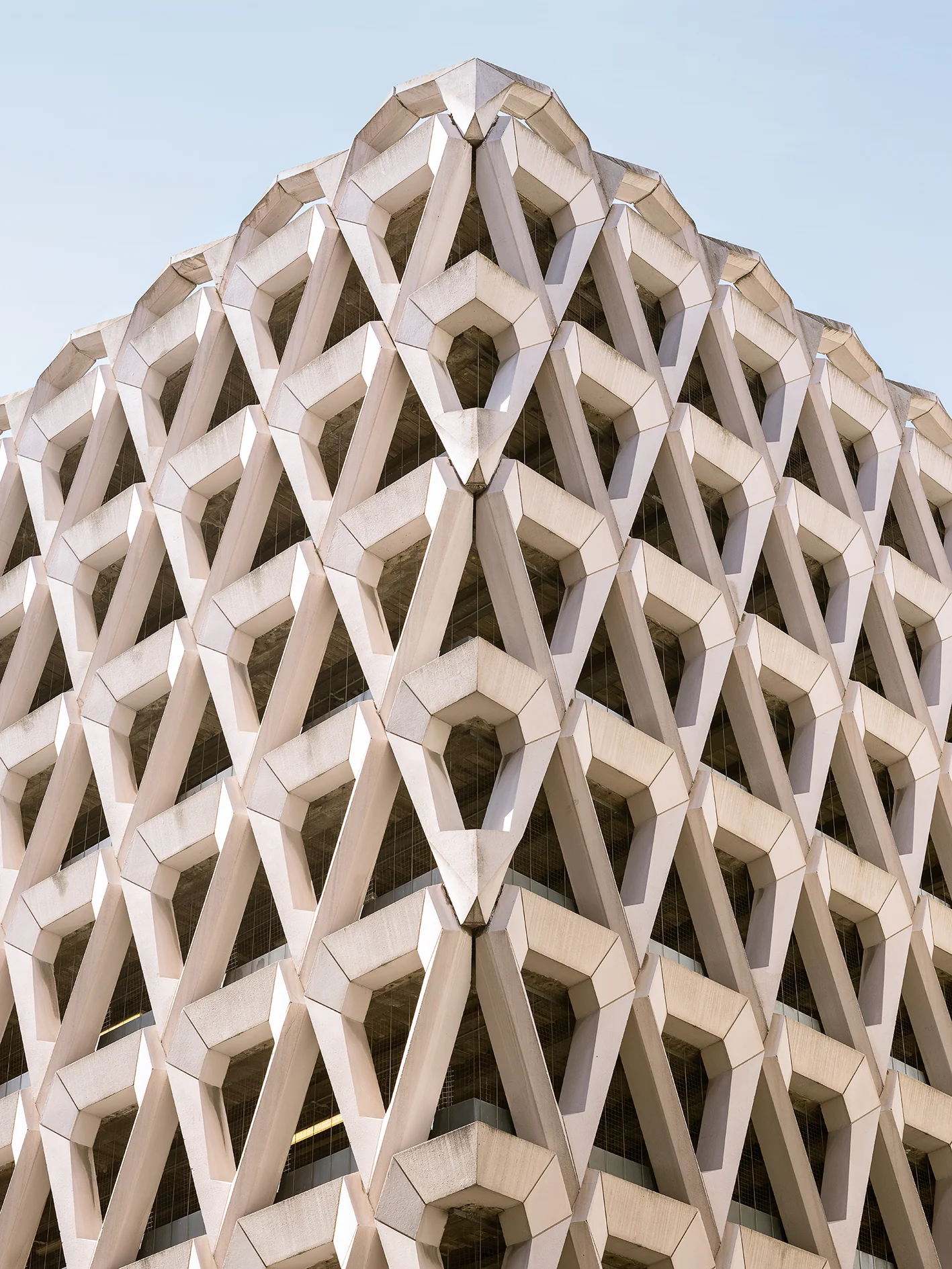 Welbeck Street car park, Marylebone, London.