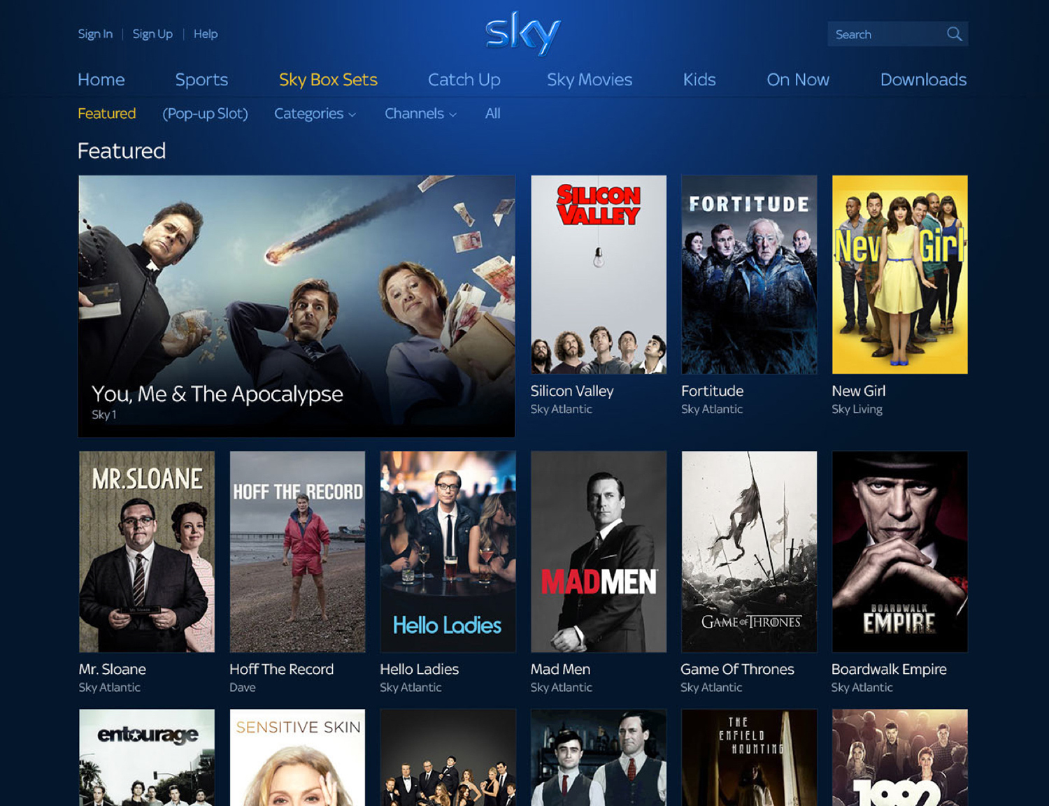 Scharf Erhöhen Mond sky go box sets Bankett Minimieren