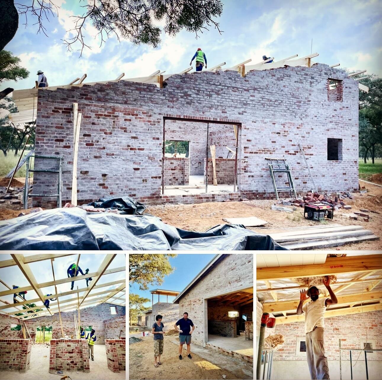 Construction of the Rhino Intensive Care Unit we&rsquo;re building at the CoC&rsquo;s new orphanage and sanctuary is coming along so so nicely. Some smart-feature design considerations are being implemented such as a special sound-dampening substrate