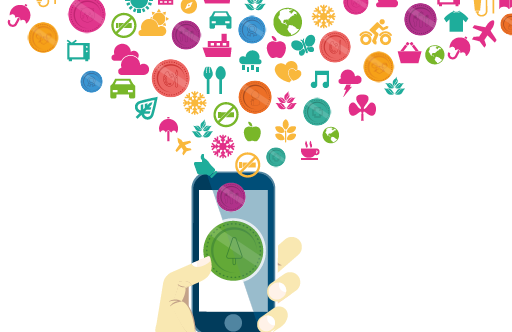 Illustration - Phone burst of icons .png