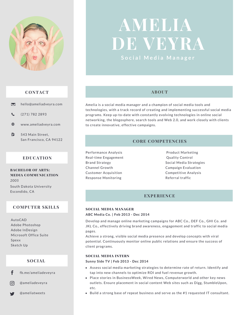 Brown and Turquoise Modern Resume.png