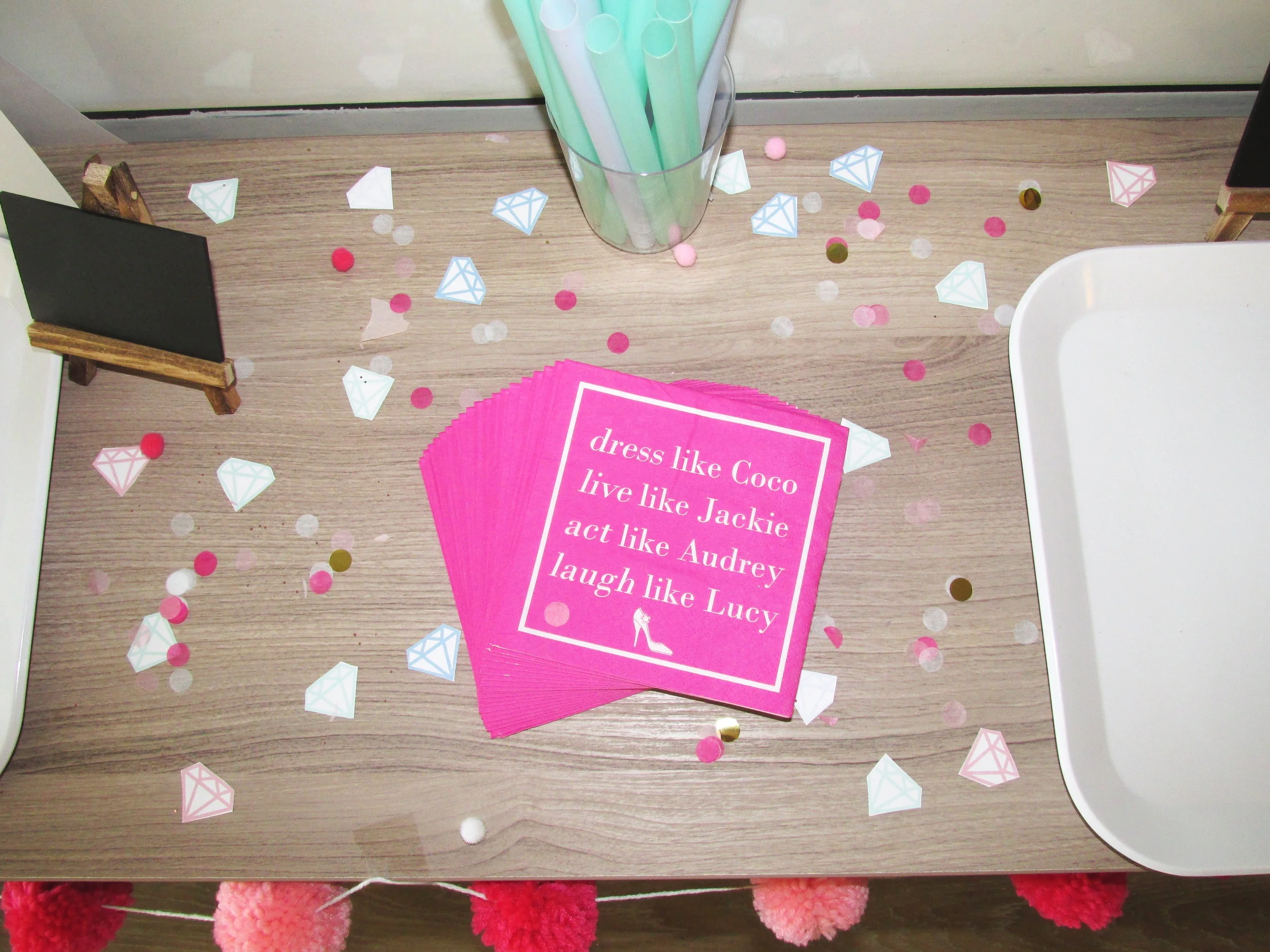 Pink And Pearls Bachelorette Party Decor Food Gifts And More