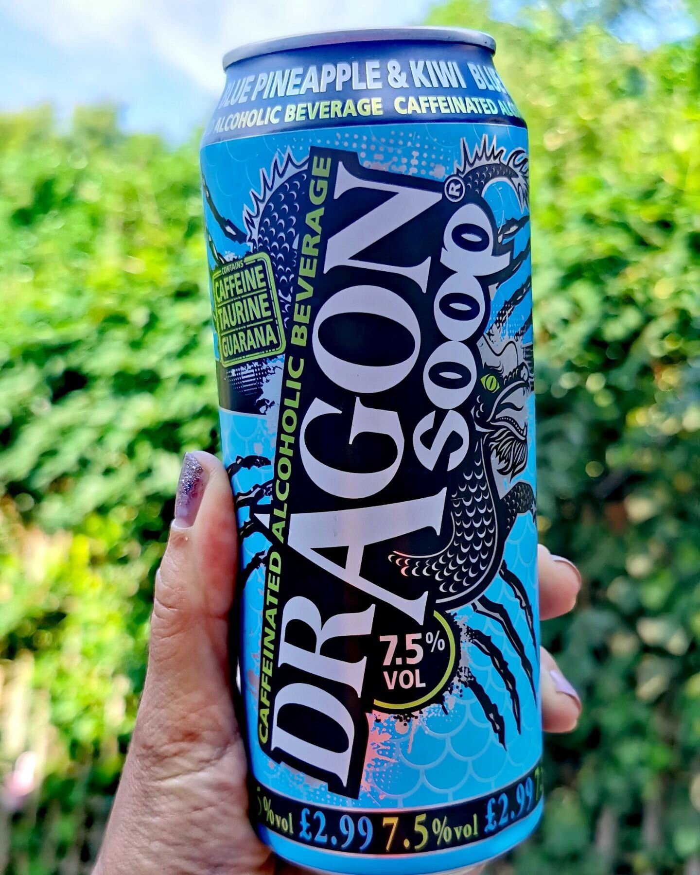 Summer evenings sorted 🌞💙

dragonsoop.com

7.5% ABV. Contains #Caffeine, #Taurine &amp; #Guarana. 18+ only.

Please enjoy #dragonsoop responsibly